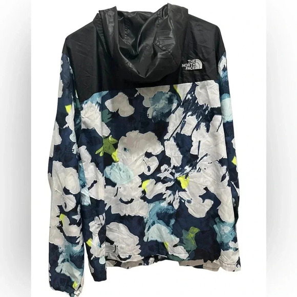 The North Face Men's Printed Flyweight 2.0 Hooded Full Zip Windbreaker - Picture 2 of 5